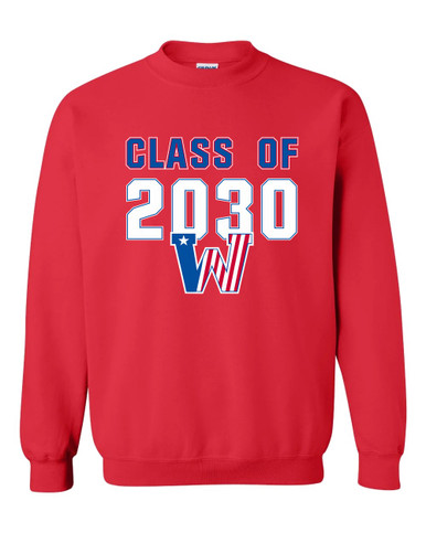 Washington Patriots Class of 2030 Men's Sweatshirt