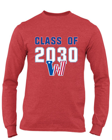 Washington Patriots Class of 2030 Men's LS T-Shirt