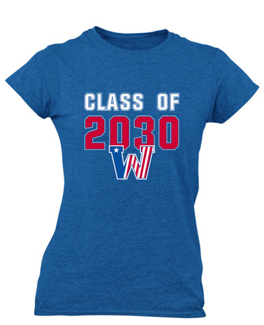 Washington Patriots Class of 2030 Women's Premium SS T-Shirt