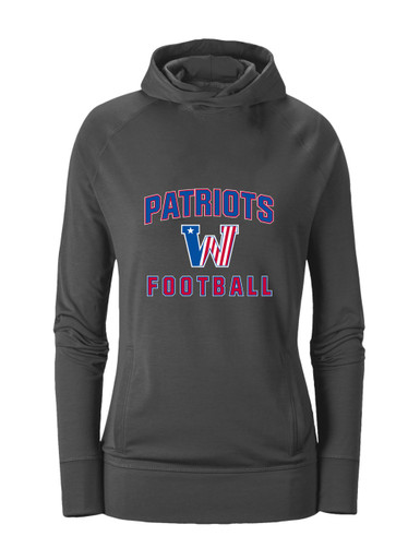 Washington Patriots Football #1 Women's Hoodie