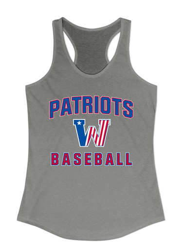 Washington Patriots Baseball #1 Women's Tank Top