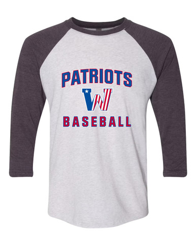 Washington Patriots Baseball #1 Women's Baseball T-Shirt