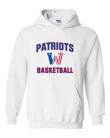 Washington Patriots Basketball #1 Men's Hoodie