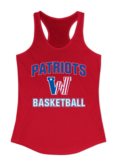 Washington Patriots Basketball #1 Women's Tank Top