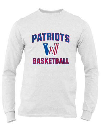 Washington Patriots Basketball #1 Men's LS T-Shirt