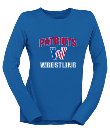 Washington Patriots Wrestling Women's Premium LS T-Shirt