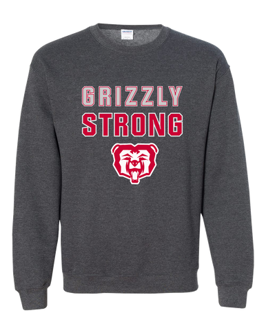 McMinnville Grizzlies Strong #2 Men's Sweatshirt