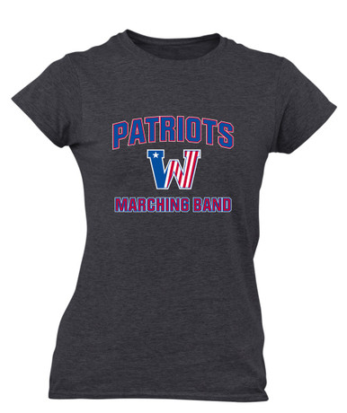 Washington Patriots Marching Band Women's Premium SS T-Shirt