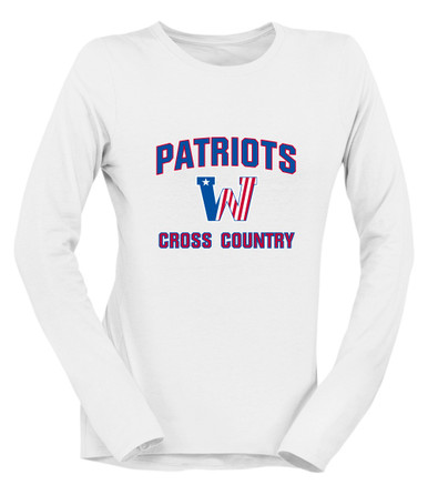 Washington Patriots Cross Country Women's Premium LS T-Shirt