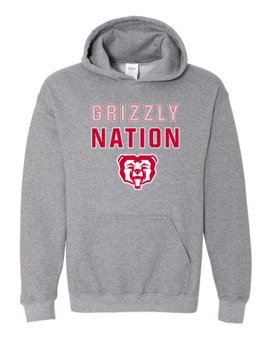 McMinnville Grizzlies Nation #2 Men's Hoodie