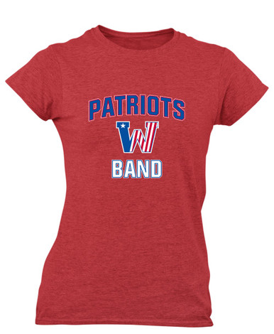 Washington Patriots Band # 1 Women's SS T-Shirt