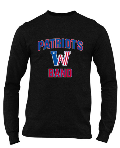 Washington Patriots Band # 1 Men's LS T-Shirt