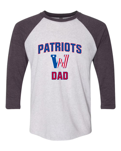 Washington Patriots Dad Men's Baseball T-Shirt
