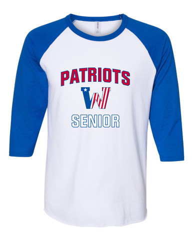 Washington Patriots Senior #1 Women's Baseball T-Shirt