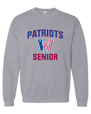 Washington Patriots Senior #1 Men's Sweatshirt