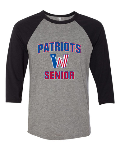 Washington Patriots Senior #1 Men's Baseball T-Shirt