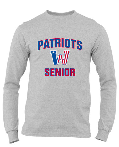 Washington Patriots Senior #1 Men's Premium LS T-Shirt