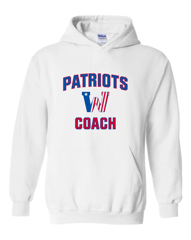 Washington Patriots Coach Men's Hoodie
