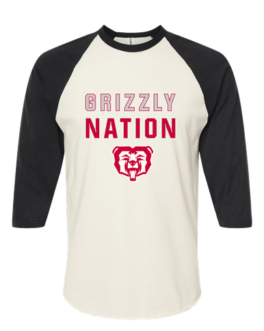 McMinnville Grizzlies Nation #2 Women's Baseball T-Shirt