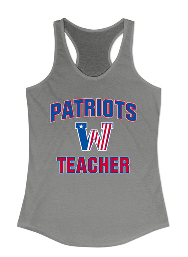 Washington Patriots Teacher Women's Tank Top