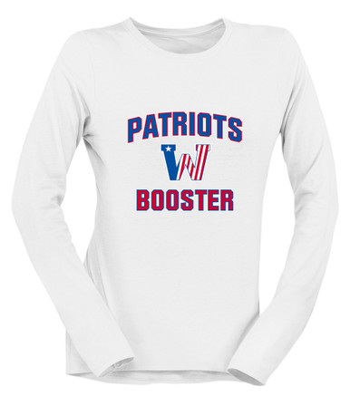 Washington Patriots Booster Women's LS T-Shirt