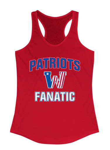 Washington Patriots Fanatic Women's Tank Top