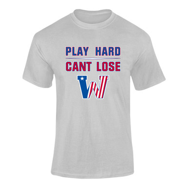 Washington Patriots Play Hard, Can't Lose Men's Premium SS T-Shirt