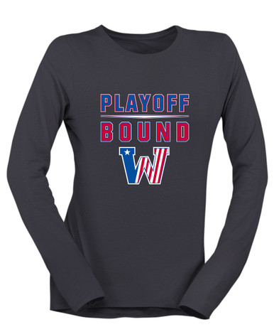 Washington Patriots Playoff Bound Women's LS T-Shirt