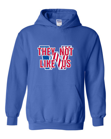 Washington Patriots They Not Like Us #2 Men's Hoodie