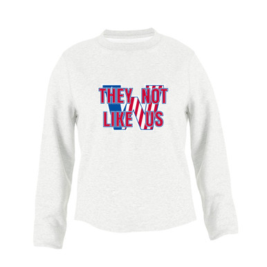 Washington Patriots They Not Like Us #2 Women's Sweatshirt