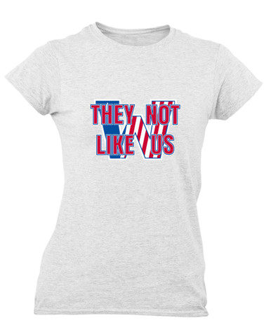Washington Patriots They Not Like Us #2 Women's SS T-Shirt