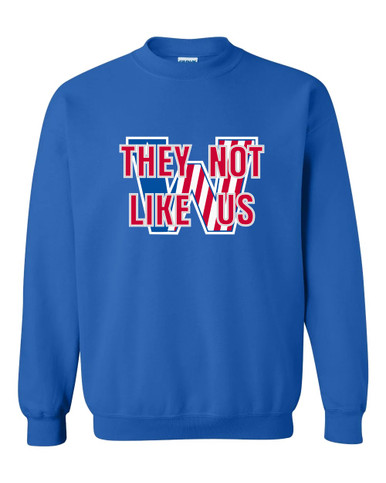 Washington Patriots They Not Like Us #2 Men's Sweatshirt
