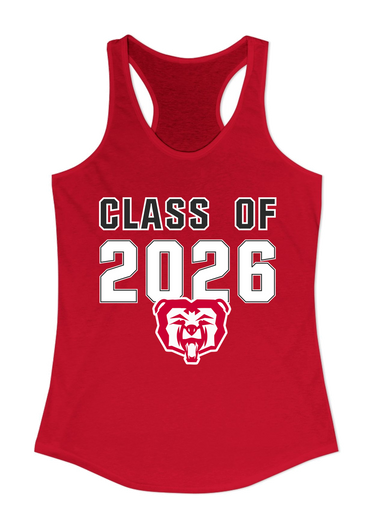 McMinnville Grizzlies Class of 2026 Women's Tank Top