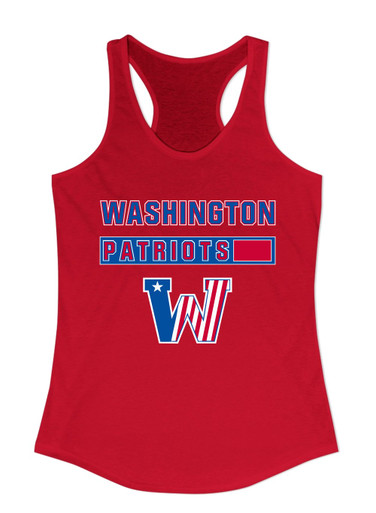 Washington Patriots Mascot #7 Women's Tank Top