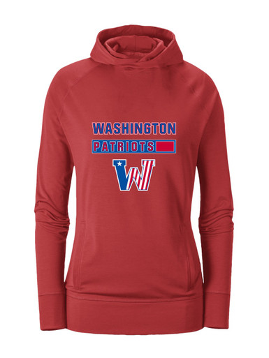 Washington Patriots Mascot #7 Women's Hoodie