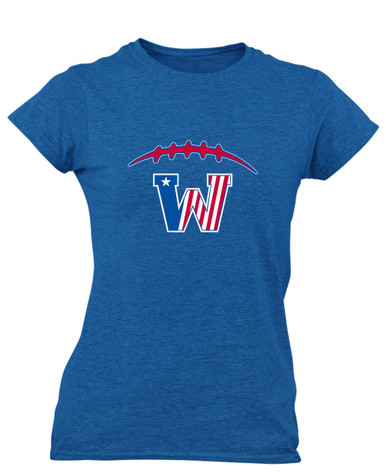 Washington Patriots Football #2 Women's SS T-Shirt