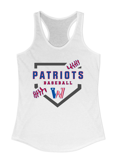 Washington Patriots Baseball #2 Women's Tank Top