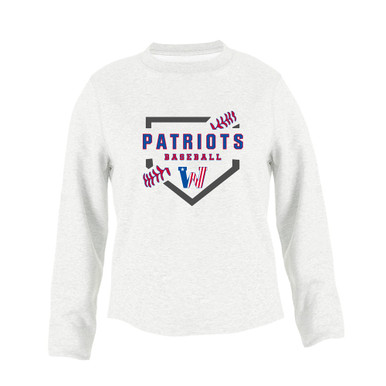 Washington Patriots Baseball #2 Women's Sweatshirt
