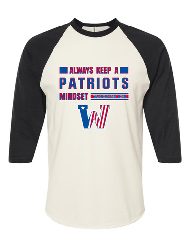 Washington Patriots Mindset Women's Baseball T-Shirt