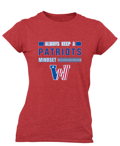 Washington Patriots Mindset Women's SS T-Shirt