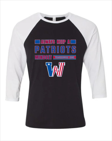 Washington Patriots Mindset Men's Baseball T-Shirt