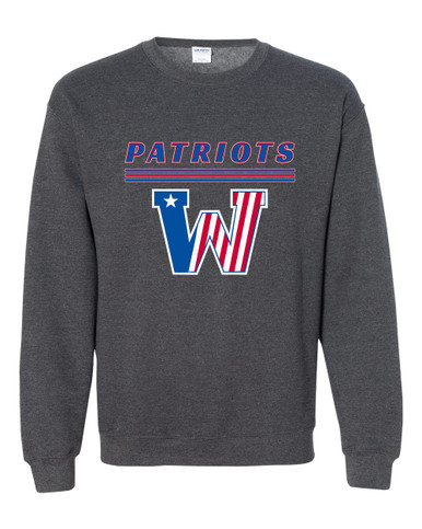 Washington Patriots Mascot #8 Men's Sweatshirt