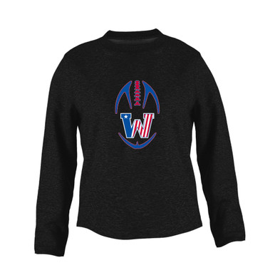 Washington Patriots Football #4 Women's Sweatshirt