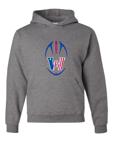 Washington Patriots Football #4 Men's Premium Hoodie