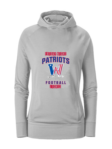 Washington Patriots Football #6 Women's Hoodie