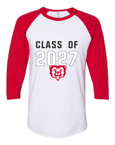 McMinnville Grizzlies Class of 2027 Men's Baseball T-Shirt
