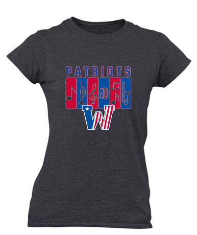 Washington Patriots Band # 2 Women's SS T-Shirt