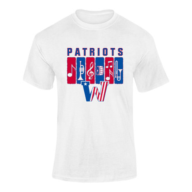 Washington Patriots Band # 2 Men's SS T-Shirt