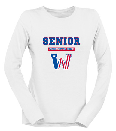 Washington Patriots Senior #2 Women's Premium LS T-Shirt