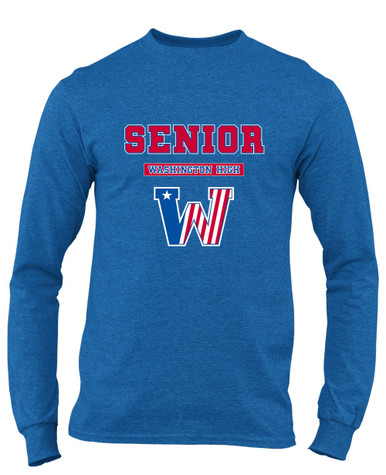 Washington Patriots Senior #2 Men's LS T-Shirt